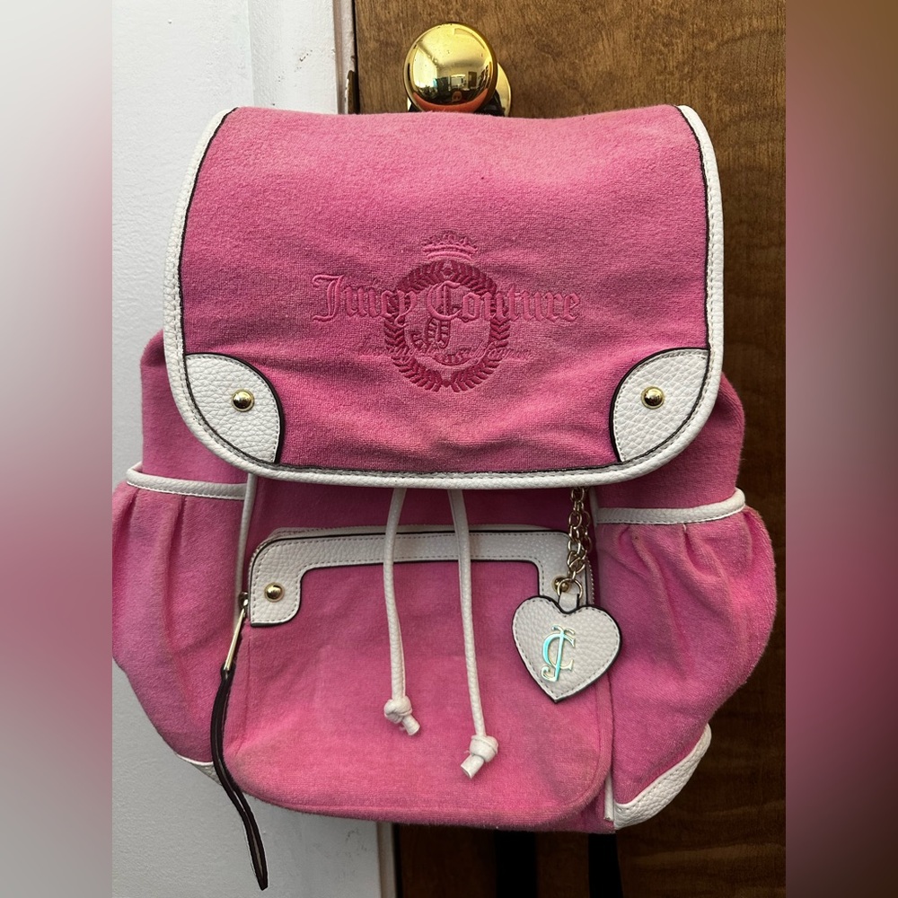 Lightly used juicy couture backpack